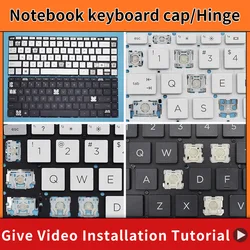 Replacement Keycap Key cap Hinge for HP Pavilion X360 14-CK 14-CD 14M-CD 14-CE 14-DQ TPN-Q221 Q207 14-DG TPN-W131 Keyboard