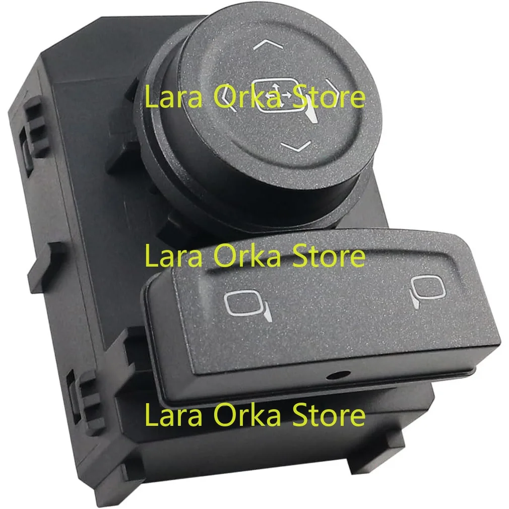 Mirror Control Switch Assembly Compatible with 2014-2019 GMC Sierra, Chevy Silverado, Replaces 84643952 23154700 22754405