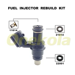 Kit de reparación de servicio de inyector de combustible, filtros, orificios, juntas, arandelas para 16450-ZZ5-003, para Honda, fueraborda, 40HP, BF40D, 50HP, BF50D