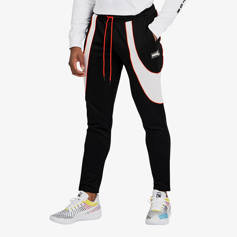 Puma genuine New Men's Fashion Casual Splicing Breathable Sports Long Pants 530510-02