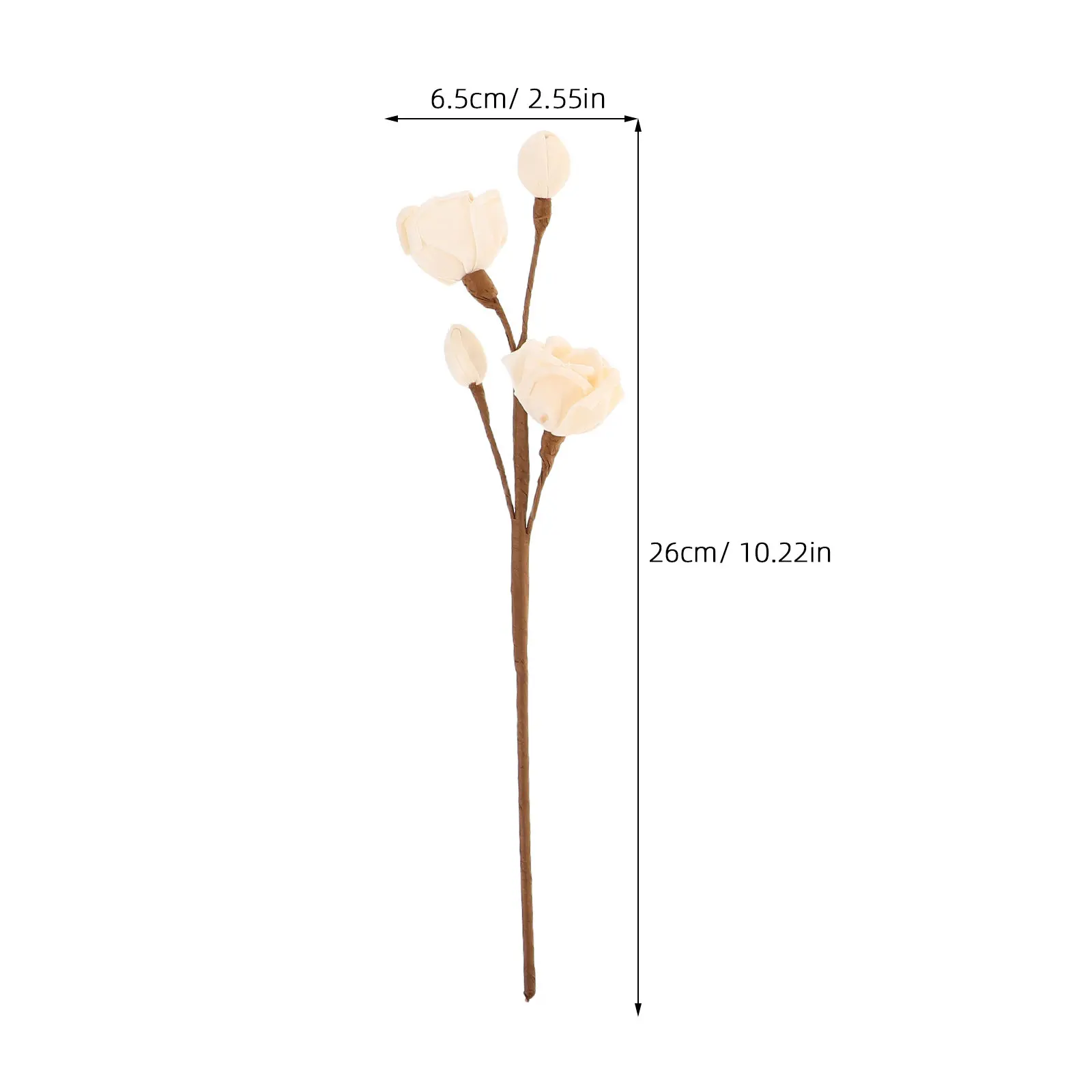 9Pcs Natural Rattan Diffuser Sticks Flower Scent Oil Aromatherapy Reed Home Bathroom Office Fragrance Diffuser Refill