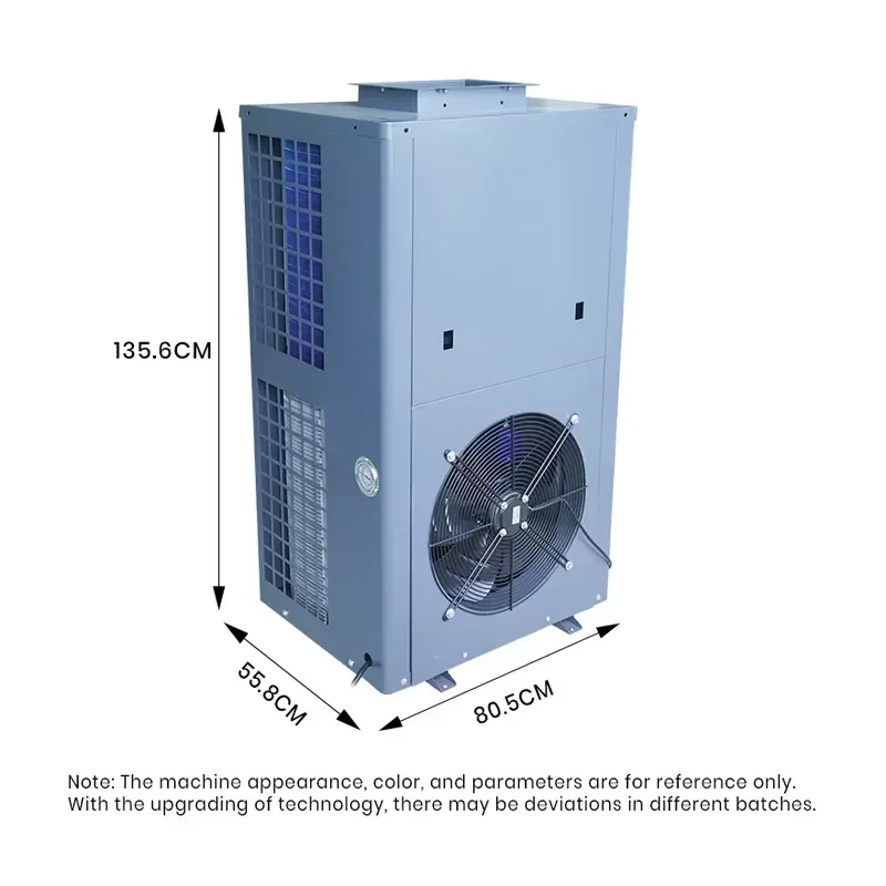 5HP Industrial Kitchen Air Conditioner AC Powerful Automatic Cooling System for Fast Food Commercial Kitchens Floor Standing