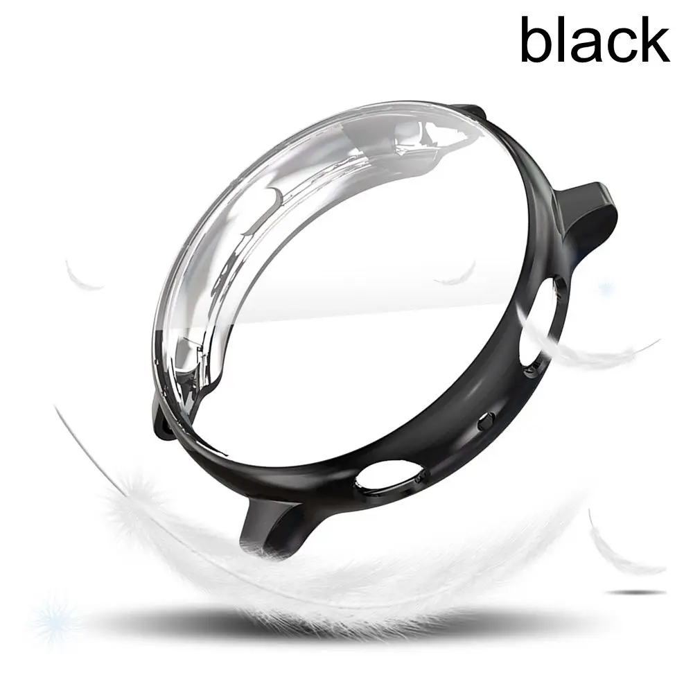 Ultra thin Full Cover 40mm 44mm Screen Protector Electroplate TPU Watch Case For Samsung Galaxy Watch Active 2