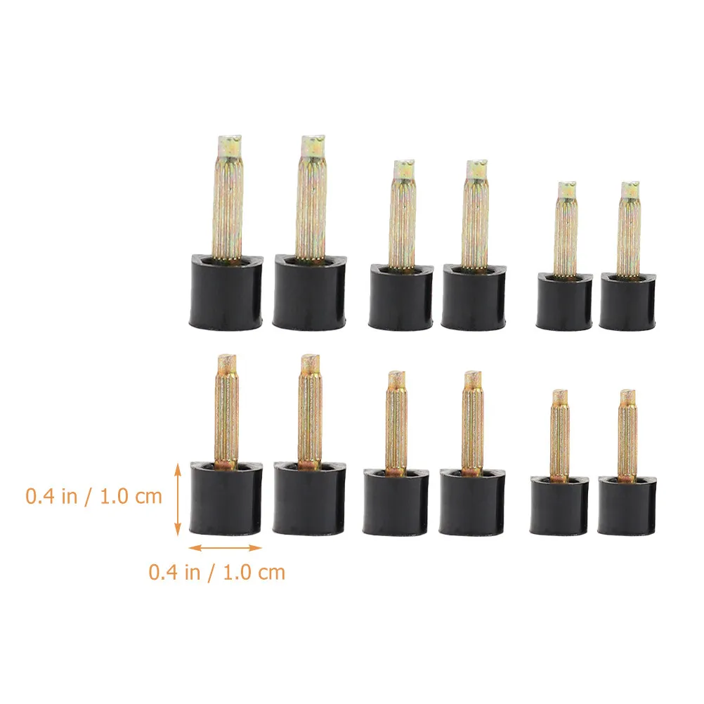 6Pairs High Heel Tip Covers Tpu Sturdy Non-Slip Heel Protectors for Women Damage-Resistant Fall Prevention Shoe Sole Spike