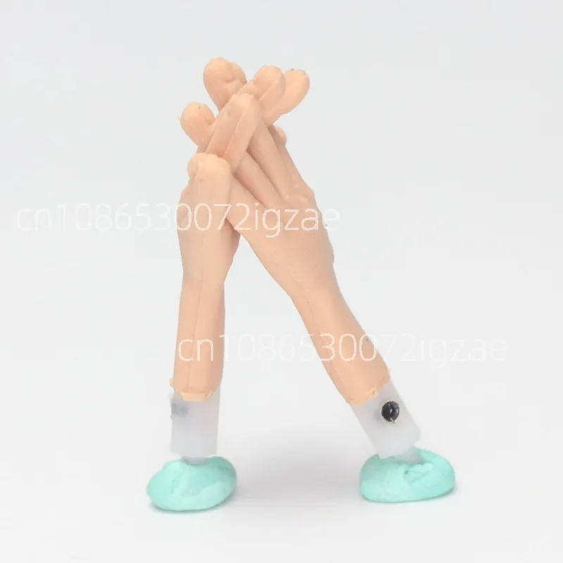 

Stop-motion Animation Doll Silicone Hands - Freely Movable Mini Moldable Silicone - Left and Right Hands Pair