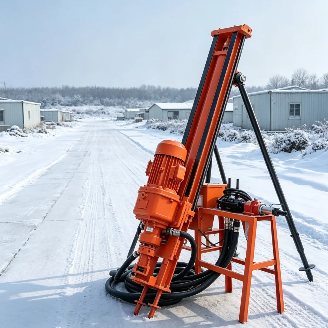Customized Compact DTH Drilling Rig Suitable for Small Earthwork Projects, Large Working Space Not Needed