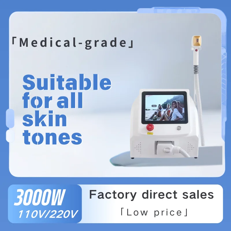 

Эффективный диодный лазер для удаления волос, 3 длины волны 755 1064 808 нм, лазерная ледяная платина, постоянное безболезненное удаление волос 001