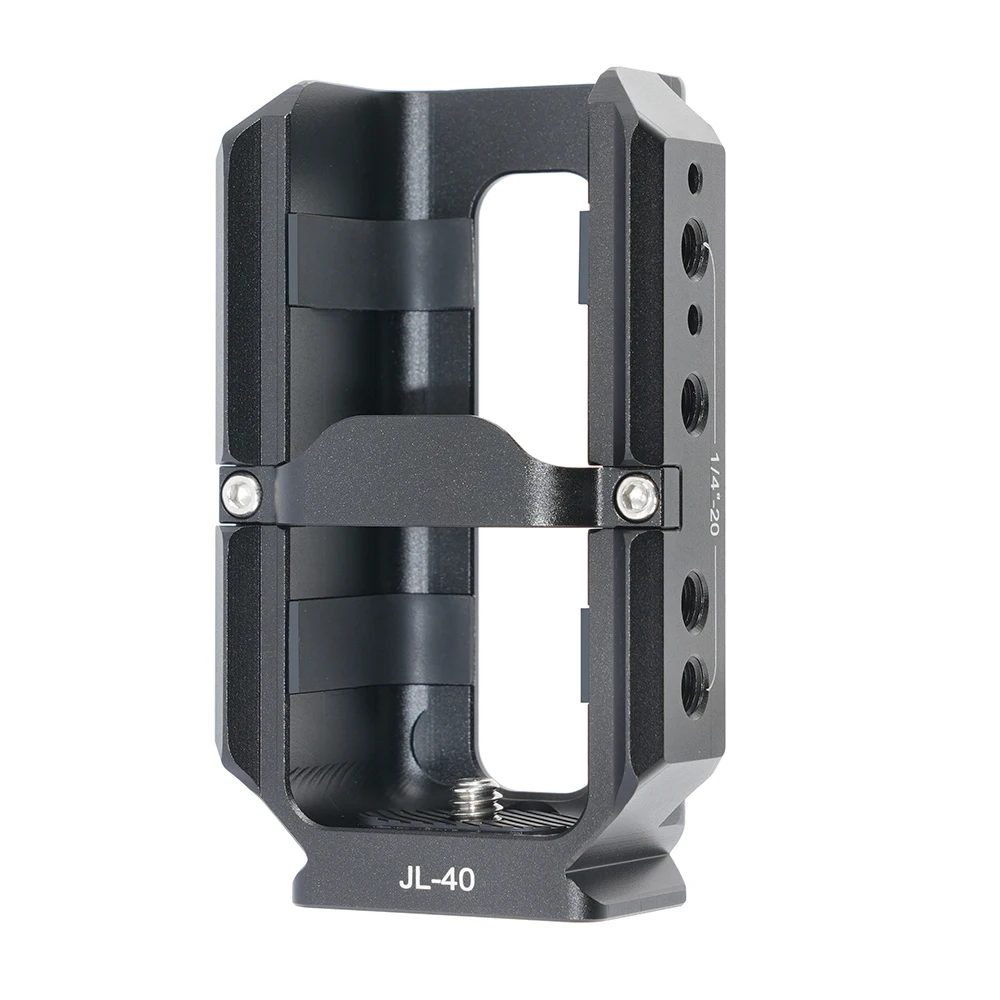 FOTGA Käfig für Pocket 3/4/4P Erweiterungsadapter Zubehör für DJI Osmo Pocket 3 Aluminium-Schutzkäfig Metallhalterungsadapter – Detail 29