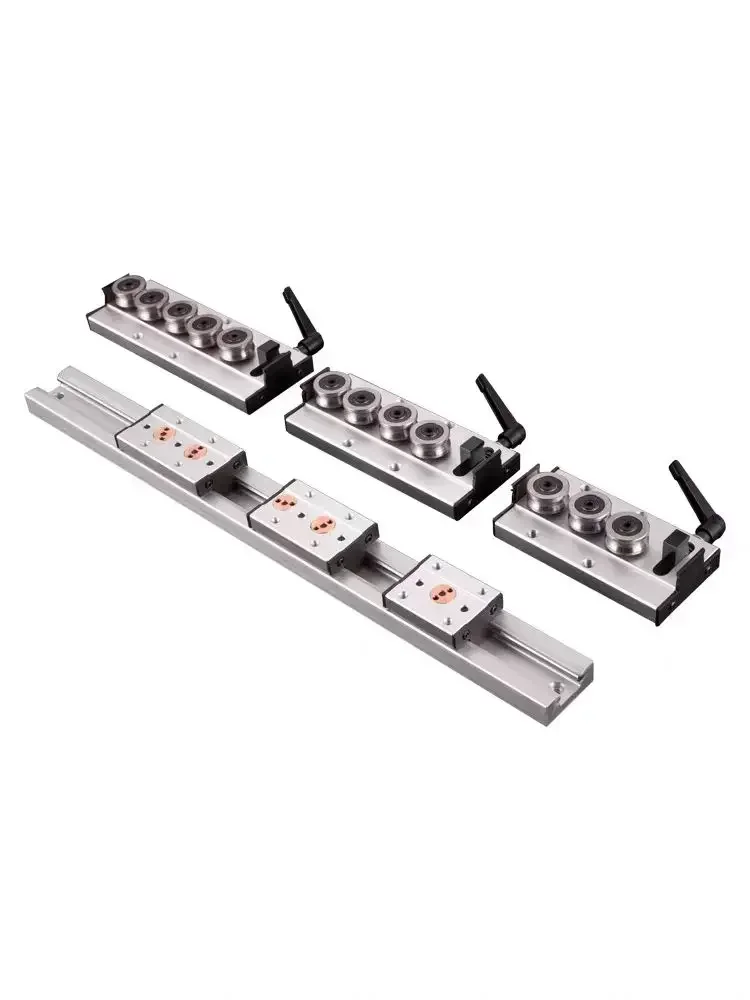 Silver built-in dual-axis linear guide 32mm SGR10E slide rail SGB10E block optical axis photography track woodworking machinery
