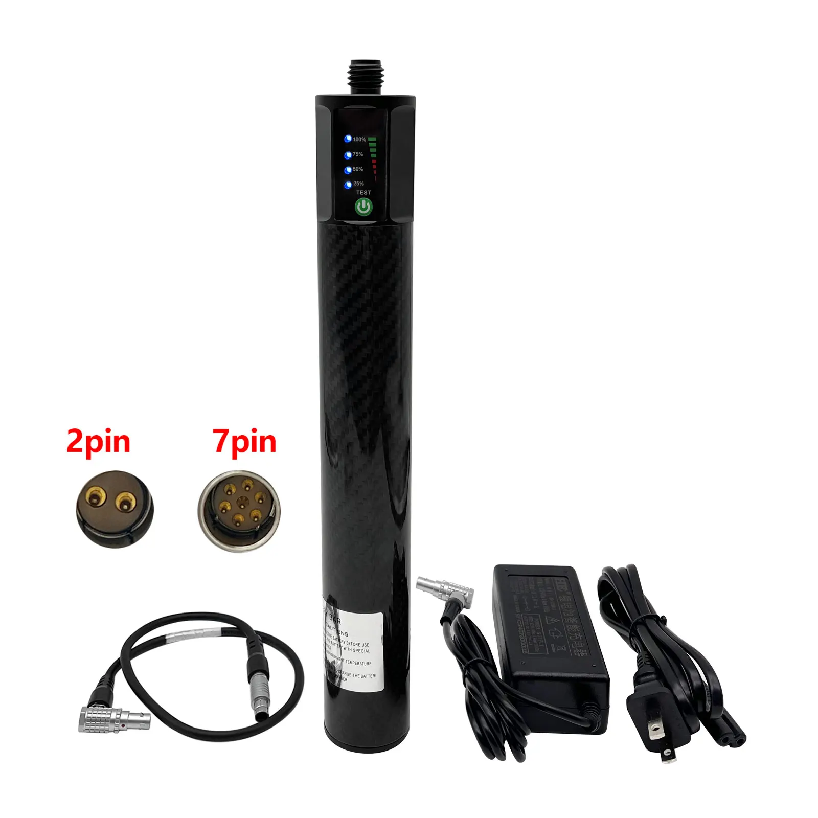 11.1V 10000mAh BL10000 GPS External pole battery for Trimble For Top-con RTK 7pin 5pin