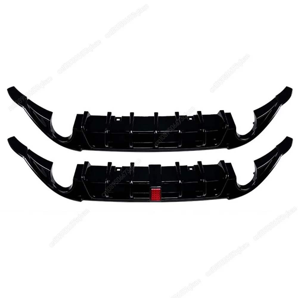 Für VW Golf 7 MK7 Standard MK7 GTI GTD 2013 bis 2017 Schrägheck Karosserie-Kits Heckstoßstangen-Diffusor Splitter Spoiler mit Brems-LED – Detail 8