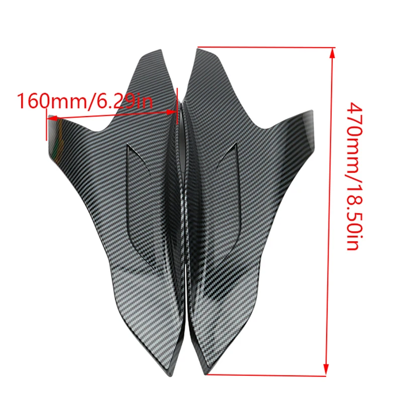 

2 pieces Motorcycle modified accessories side wind wing guide side plate competitive side wing fixed wing For Kaiyue 450rr