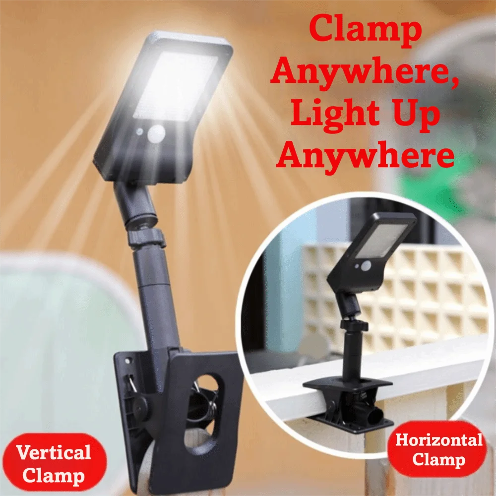 Waterproof Solar Outdoor Lights 60 LED Auto on/Off Garden Lights 4 Modes 360° Rotatable Induction Lights Outdoor Use