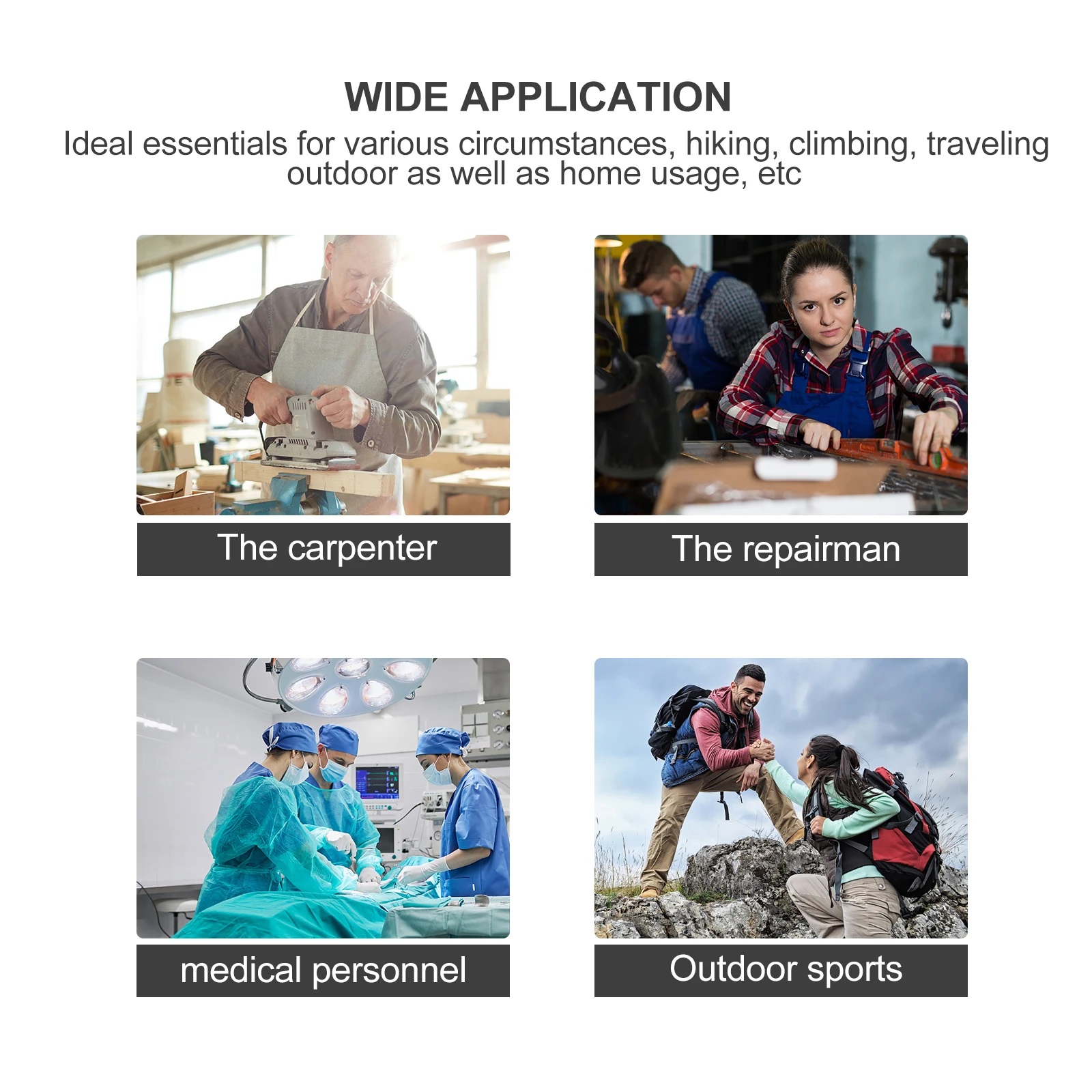 

1Pcs Tool Storage Bag Waterproof Oxford Cloth Nurse Waist Pouch Multi Compartment Portable Repair Tool Bag for Medical Outdoor