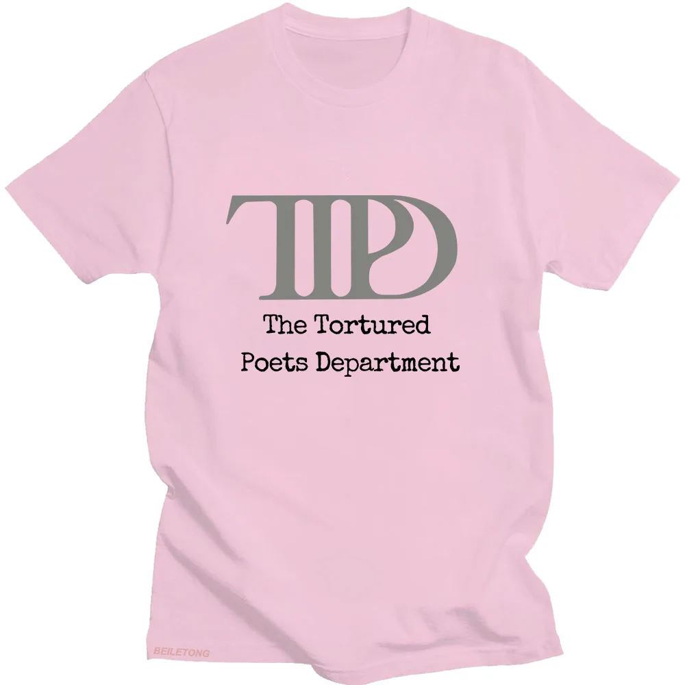 TTPD The Tortured Poets Department T-shirts Graphic Printing Cotton Women Tee-shirt New Album Camisetas Hip Hop Unisex Clothing