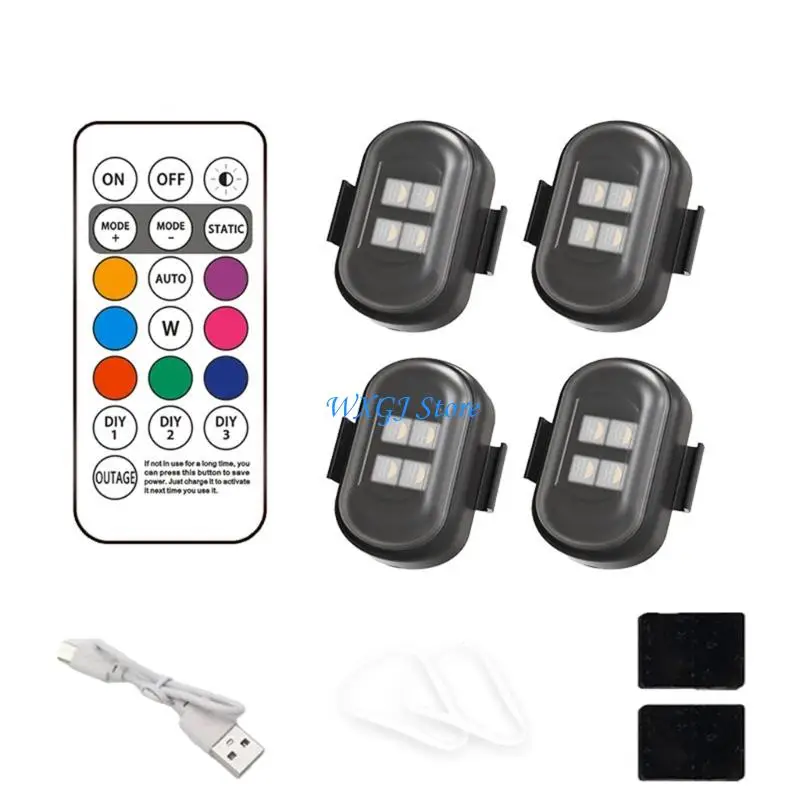 37JE Waterproof Motorcycle Alert Light ABS for Improved Roadside Visibility