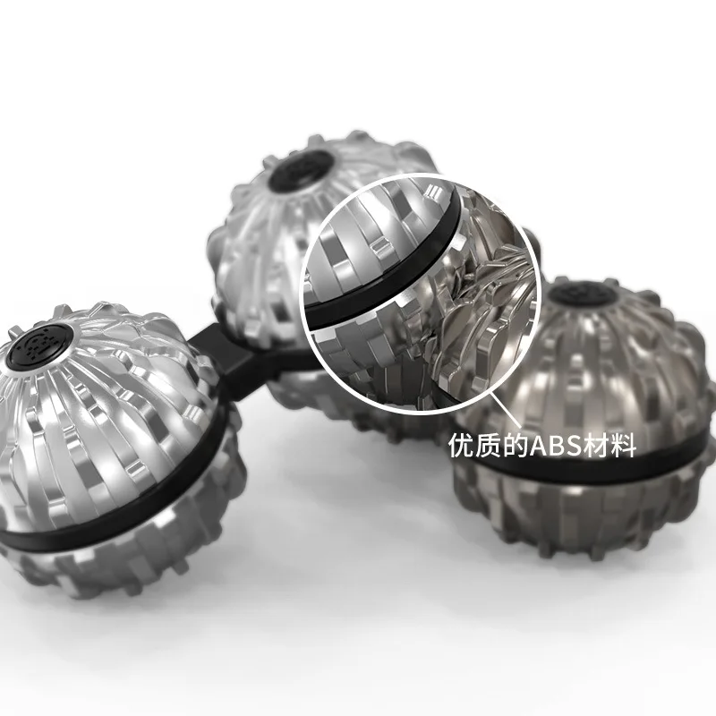 Metal LT One-piece Massage Ball Fingertip Gyro Toy Decompression Artifact for Adults Children Antistress Anxiety Kids Gift Toys