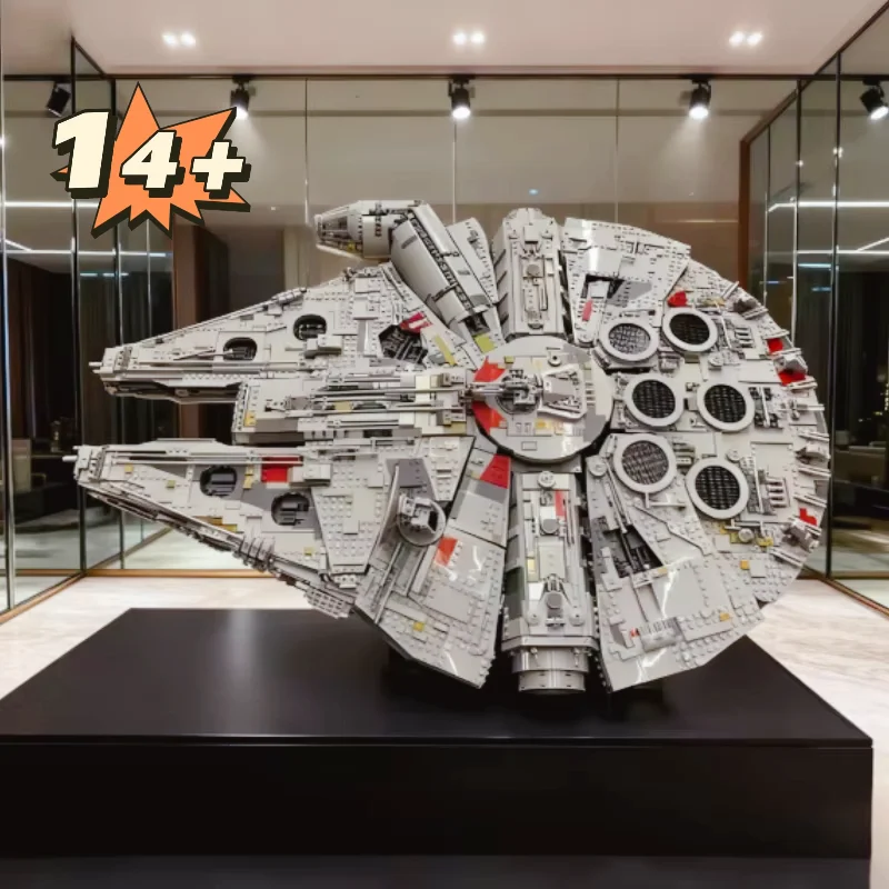 Starship Building Bricks 7541PCS In Stock Assembly Toys Birthday Party Presents for Adults Children