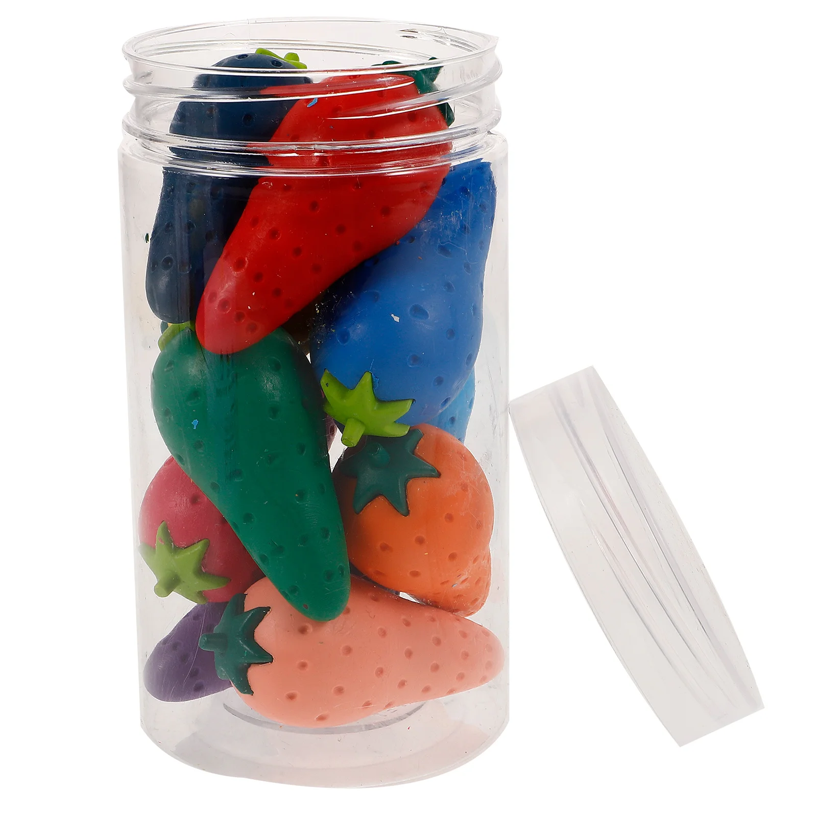 

10 Pcs Crayon Set Washable Mini Colored Small Wax Marker Toddler Kids Painting Art Supplies Fruit Shaped Portable