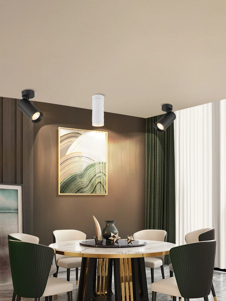 Faltbares LED-Downlight, 7 W/10 W/15 W, Strahler, LED-Deckenleuchte, oberflächenmontierte Downlights für Zuhause, 3 Farben, Licht, Spot-LED, 220 V – Detail 9