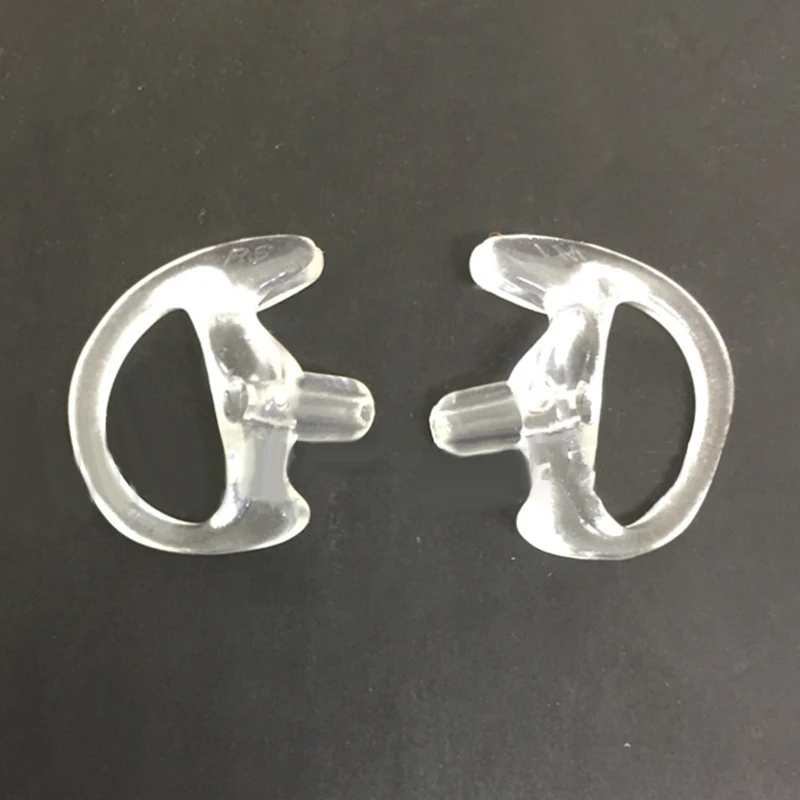 Stampi per radio in-ear Sostituzione del tubo della bobina acustica in silicone morbido per dispositivi audio a 2 vie