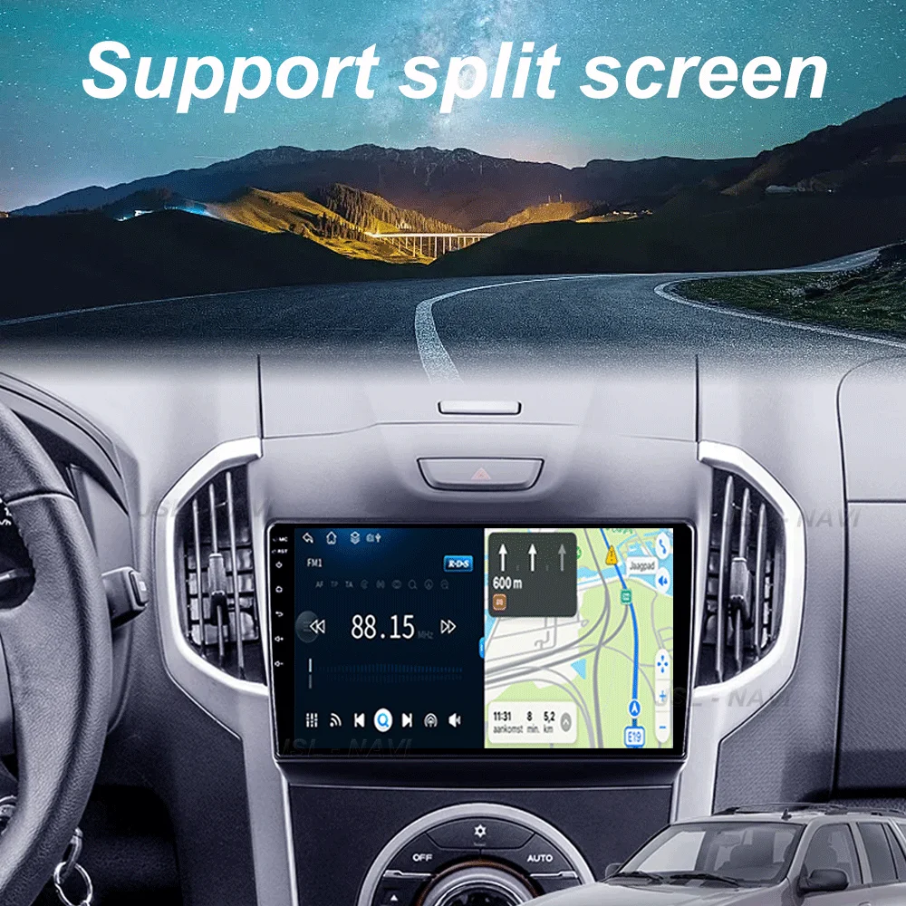 راديو السيارة أندرويد 15 مشغل Carplay لشروليه هولدن S10 تريل بليزر كولورادو ايسوزو DMAX راديو GPS الصوت الوسائط المتعددة ستيريو B #5