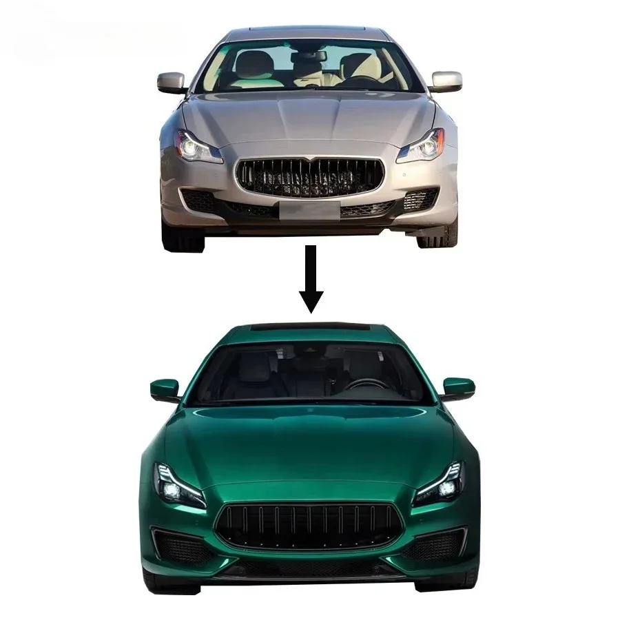 New PP Bodykit Head Lights Tail Lamp Bumper Side Skirt Grille Upgrade Facelift Body Set Car Replace Accessory Parts High Quality