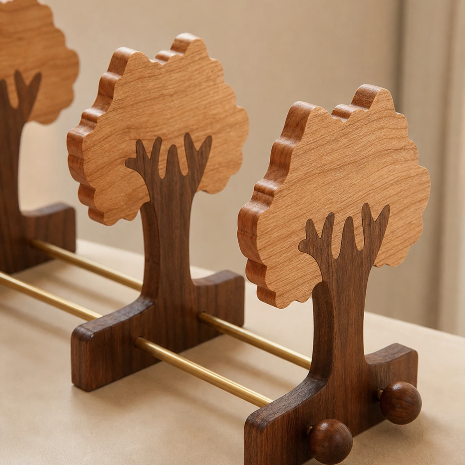 Desktop Book Stand Decorative Wooden Book Stand Organizer Sturdy Stable for Students, Desk, Study