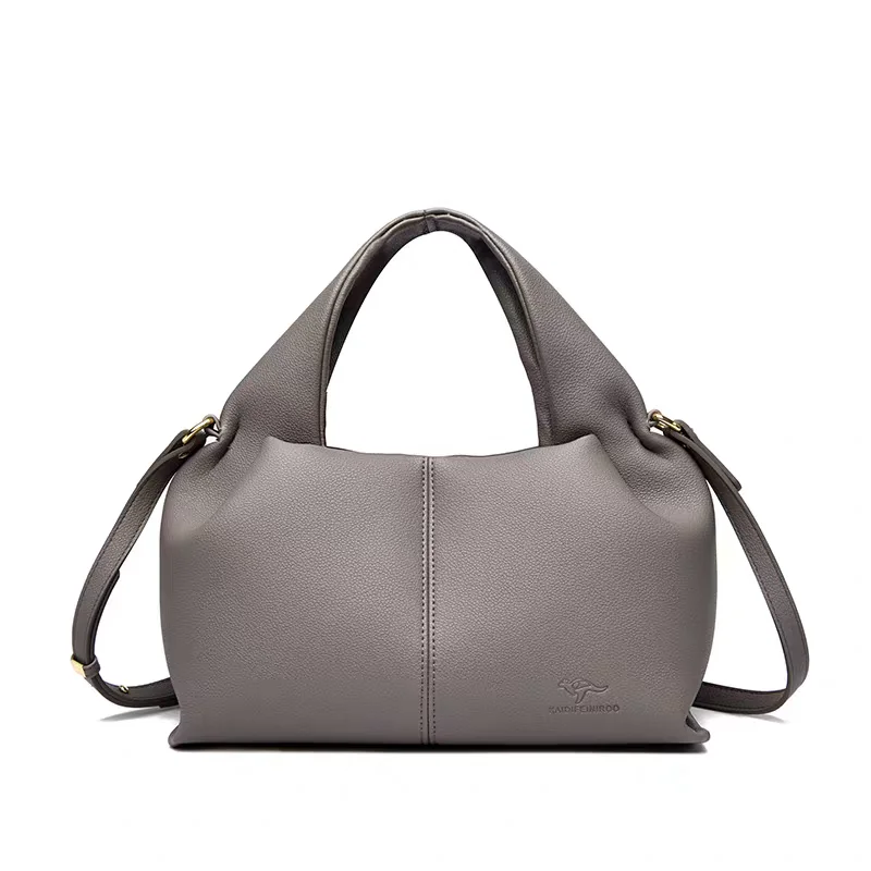 

Genuine Leather Mom Bag 2026 New Model Single Shoulder Crossbody Bag for Women, First Layer Cowhide Soft Leather, Middle-Aged Handbag with Large Capacity