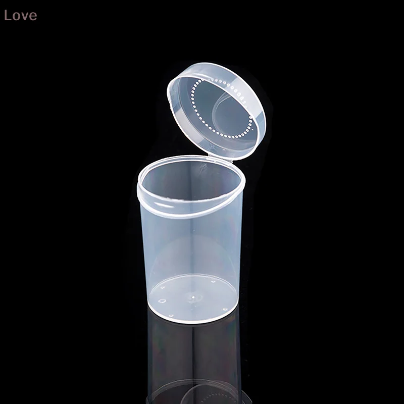 [L&P] Transparent Plastic Cotton Buds Storage Box Desktop Dust Proof Makeup Removal Cotton Lipstick Cosmetics Organization