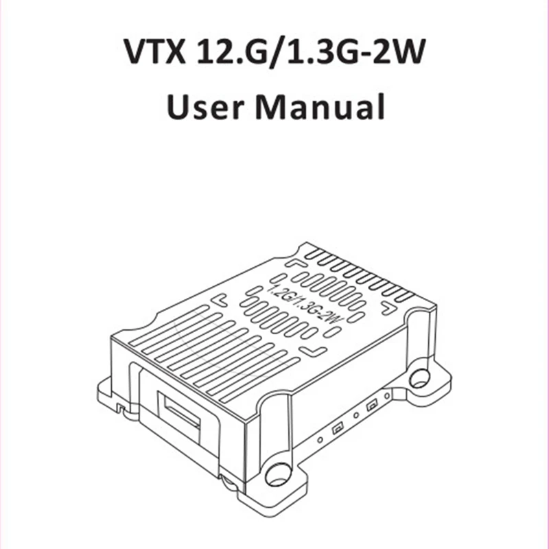 1.2G 1.3G 2W VTX 9 Channels 2000Mw FPV Video Transmitter 7-36V For FPV RC Racing Drone