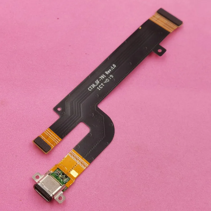 

1Pcs Charging Connector Charger Dock Port Board Power On Off Button Usb Plug Flex Cable For Caterpillar CAT S62Pro S62 Pro S52