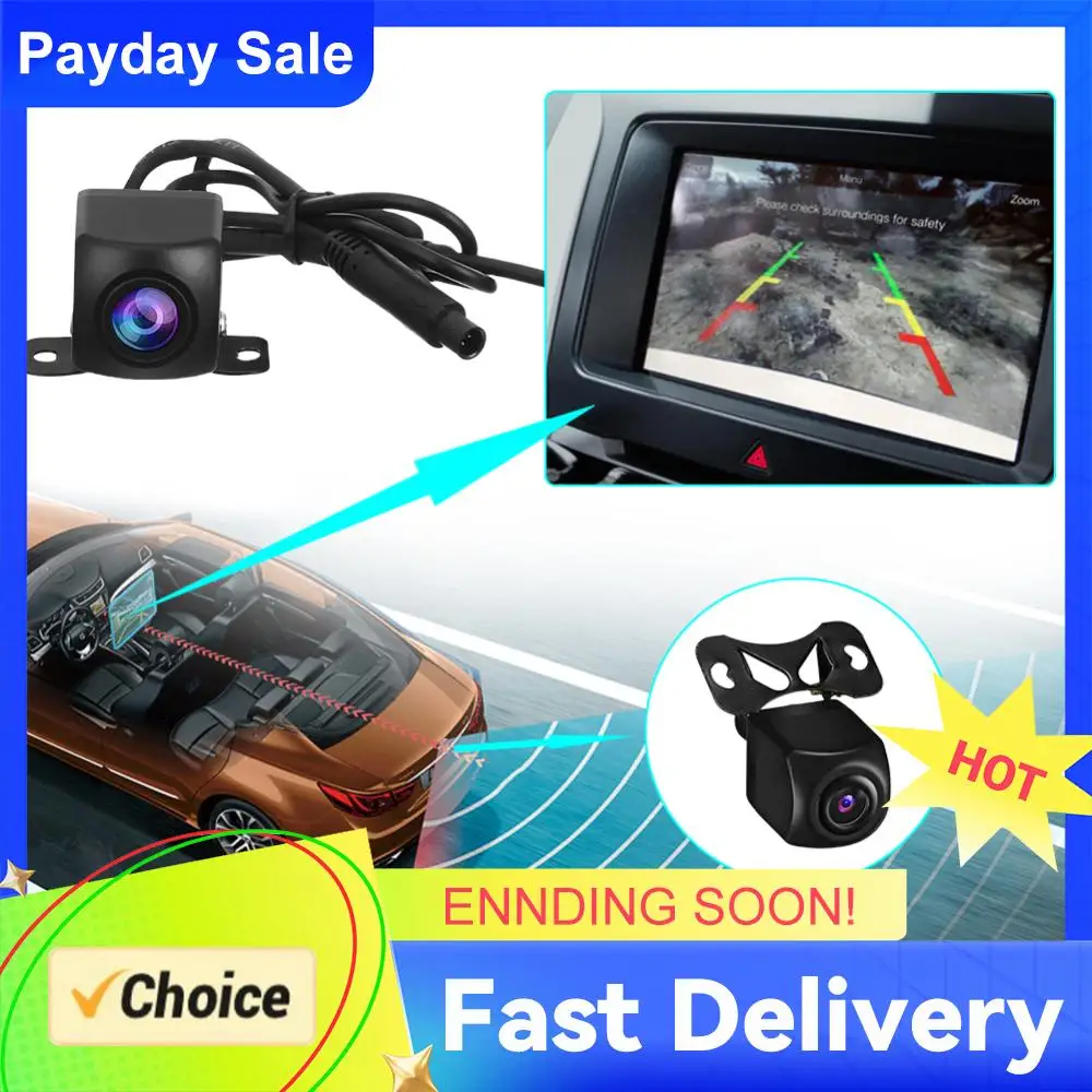 Wireless WiFi Car Rear View Camera Night Vision HD Car Backup Camera IP67 Waterproof Reverse Cam Support for Android IOS