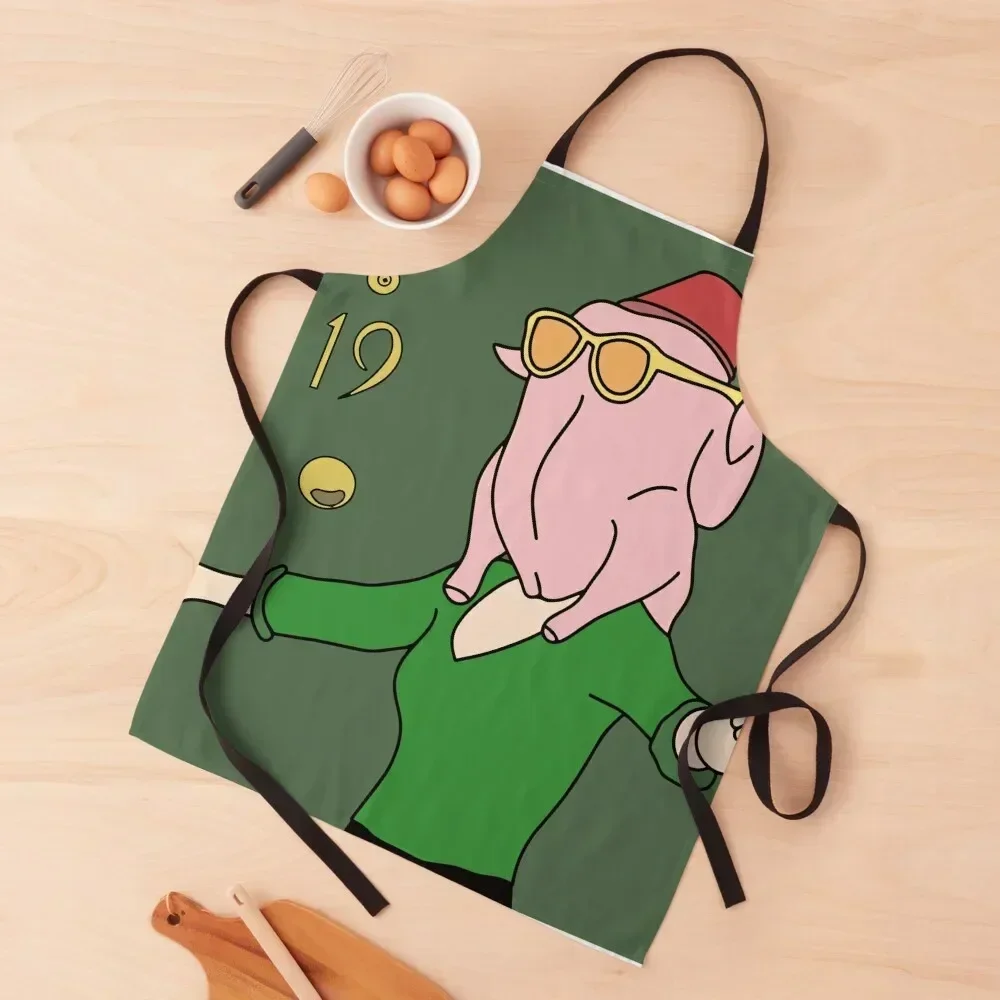

Monica's thanksgiving turkey Apron professional hairdressing Women Kitchen'S For Man Haircut Womens Dresses Apron