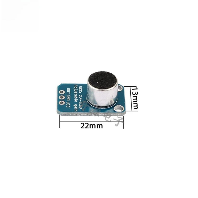 MAX4466 MICROPHONE Audio Amplifier, Adjustable Gain Module for Electronic Experiments/Sound Projects
