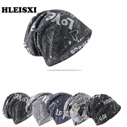 Top Fashion Adult Unisex Vintage Spring Summer Warm Beanies Skullies Casual Letter Love Outdoor Hip Hop Women Bonnet Sport Hats