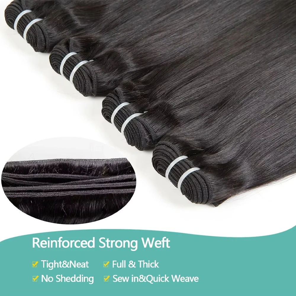 16A حزم الشعر البشري البرازيلي حزم الشعر البشري 100% غير المجهزة الخام عذراء الشعر حزم 1/3/4 حزم