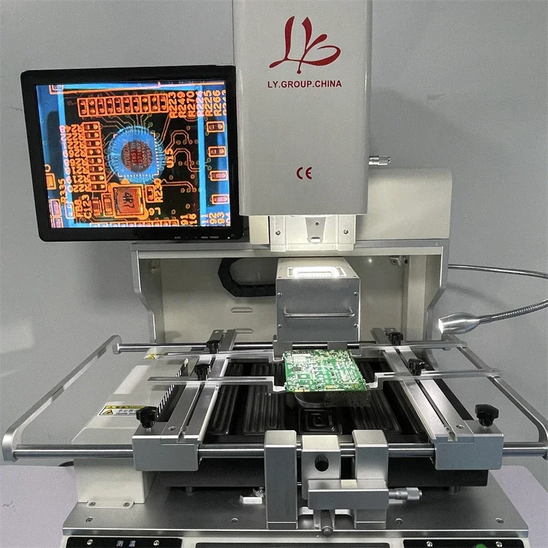 LYBGA 220V G700 5300W Optical Alignment BGA Rework Station Hot Air High-Precision for PCB Board Repairing Soldering Machine