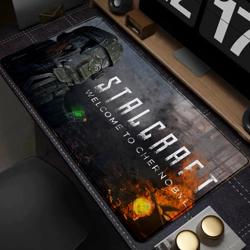 لوحة ماوس كبيرة S-STALCRAFT X-X ملحقات طاولة الألعاب سجادة لوحة مفاتيح الكمبيوتر مكتب كبير Kawaii مكتب الكمبيوتر لوحة ماوس الألعاب #2