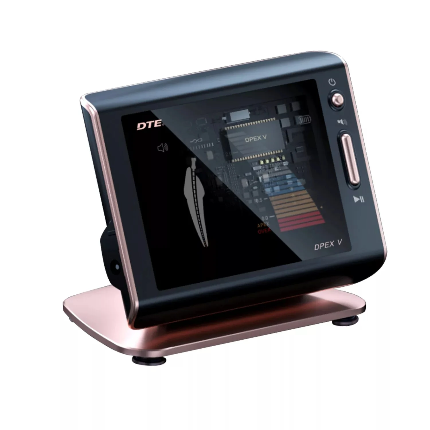 

DTE DPEX V Dental Endo Apex Locator 4.5'' LCD Screen New Generation Endodontic Root Canal Length Measuring Instrument