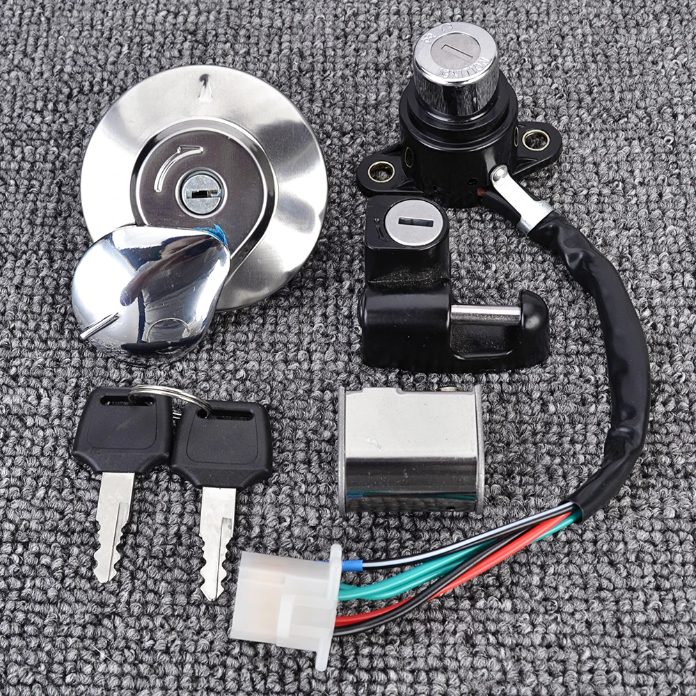 Fuel Gas Cap Ignition Switch Seat Lock with Key Kit For Honda CMX250 (REBEL)1985-2014 CA125 1995 1996 1997 1998 1999