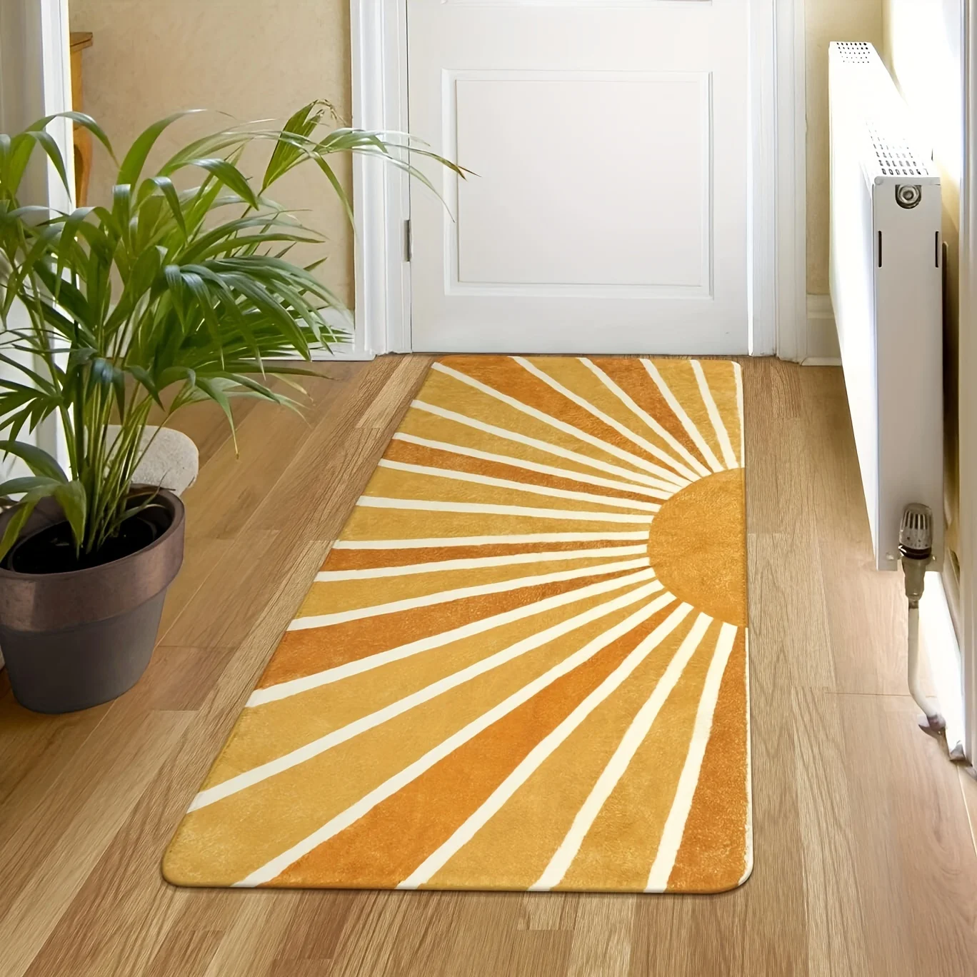 Sun Print Indoor Kitchen Rug, Laundry Rug, Kitchen Mat for Comfortable Standing