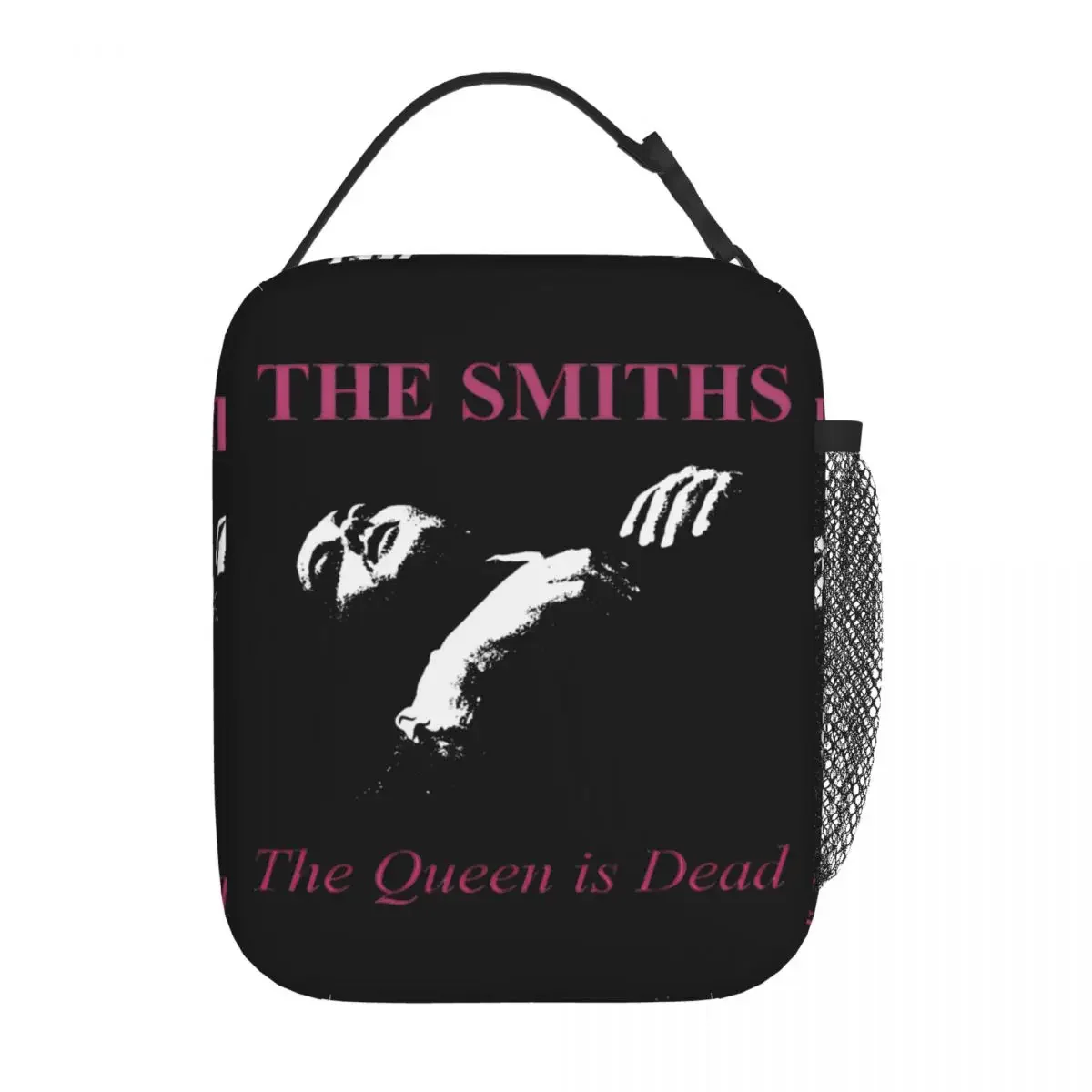 The Smiths The Queen Is Dead Band Accessories Insulated Lunch Bag For School Food Storage Bag Portable Thermal Lunch Boxes