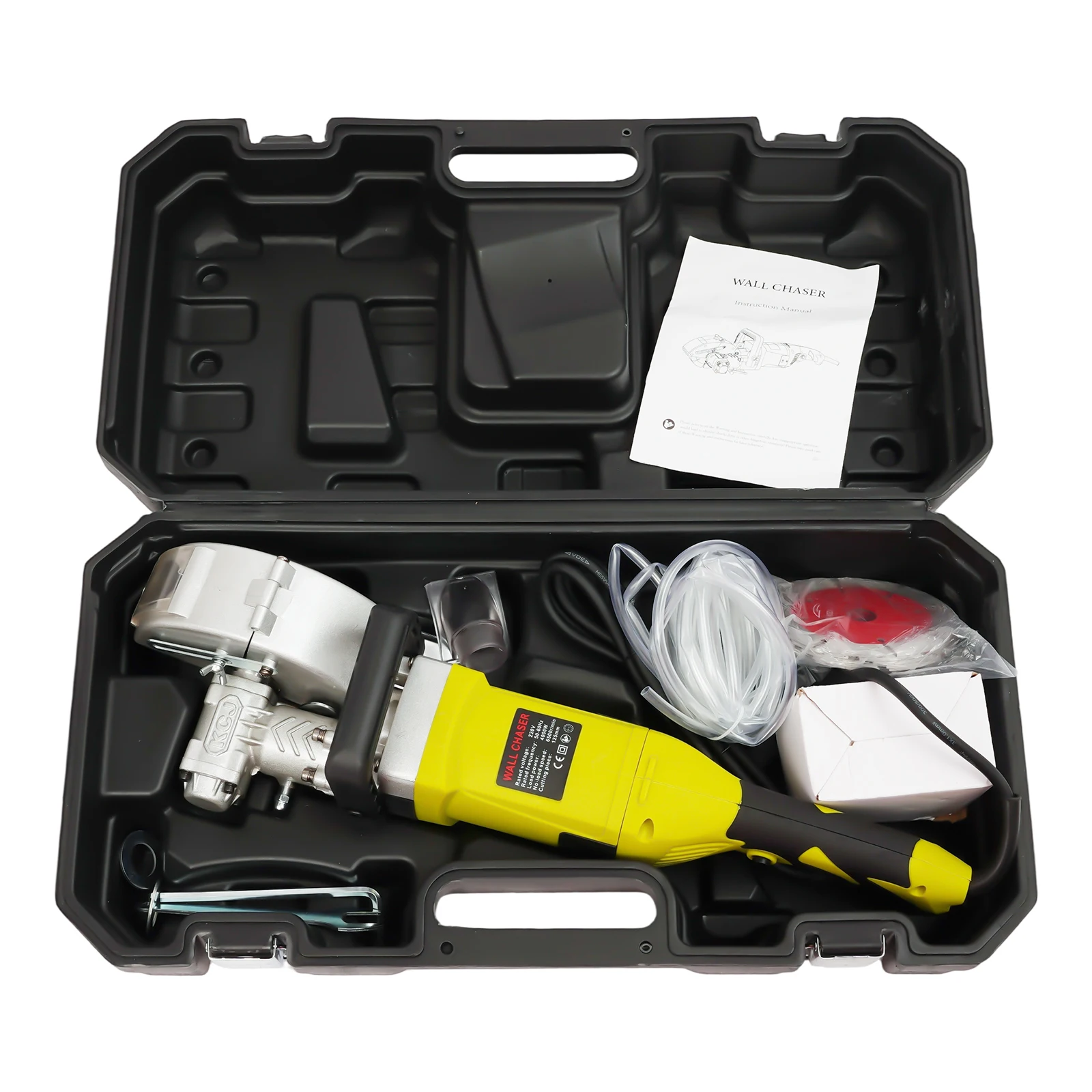 220V Elektrische Wandfräse 4KW 6500 U/min Staubfreies Schneiden Einstellbar 0-30mm Mit 5 Sägeblättern Pumpen-Wärmeableitung Langlebig – Detail 2