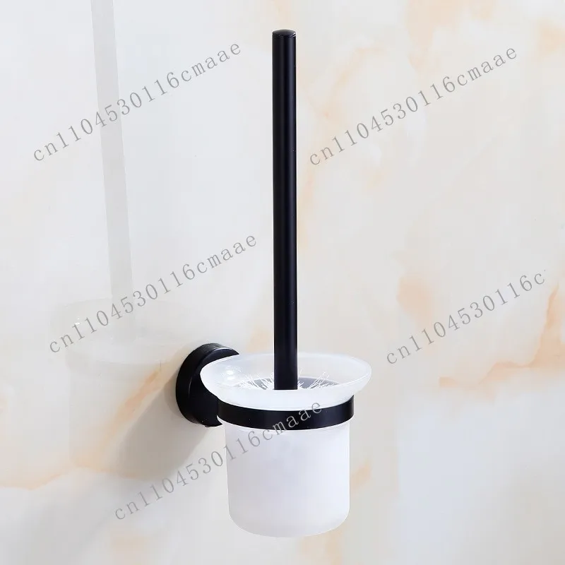 Toilet toilet brush rack set 304 stainless steel no dead ends with base hanging cleaning brush wholesale