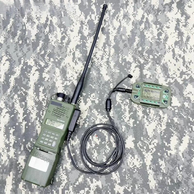 Three-proof 6-segment walkie-talkie radio with advanced screen splitter