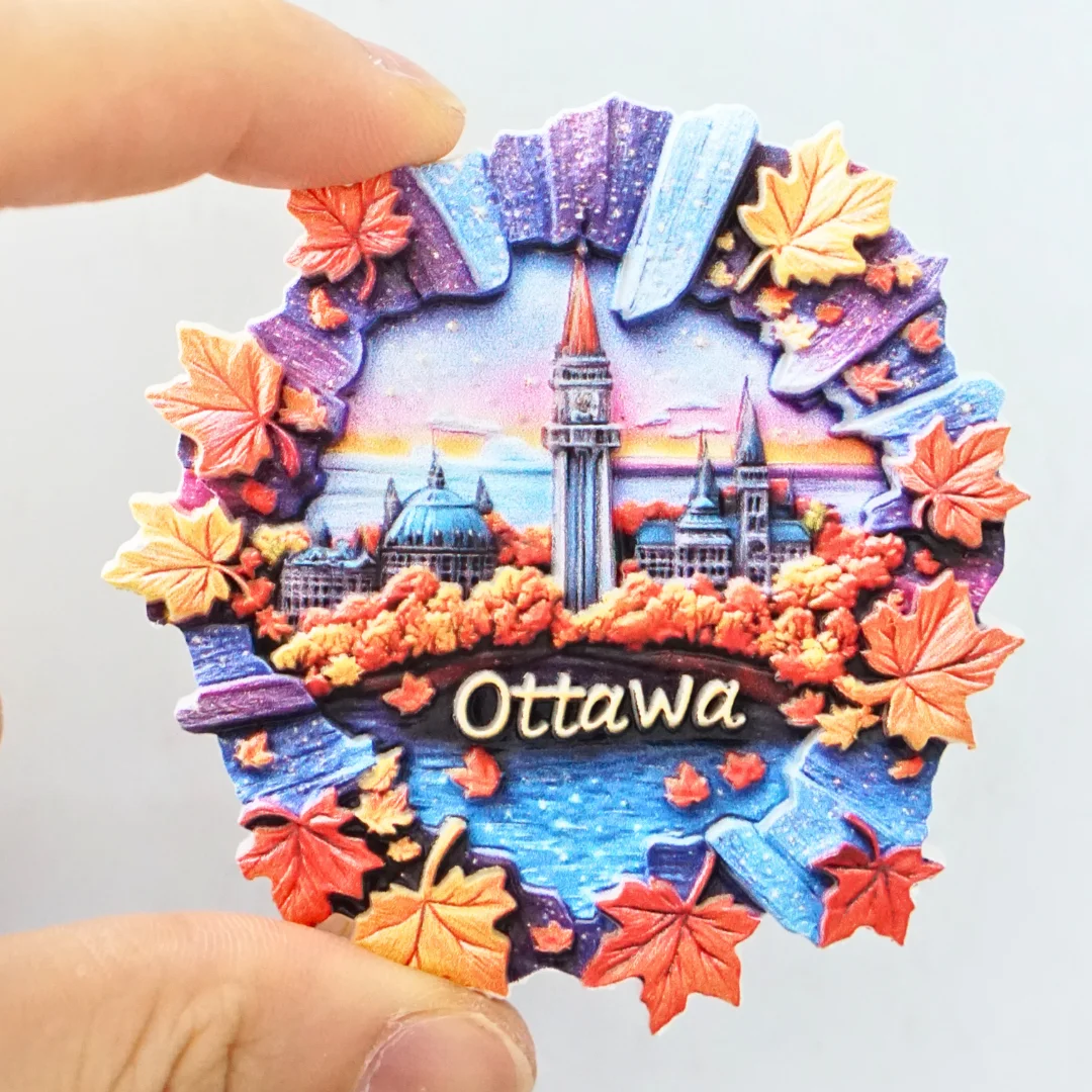 

Canadian Fridge Magnet,Ottawa Fridge Magnet,Maple Fridge Magnet,Decorative Magnet,Travel Souvenir