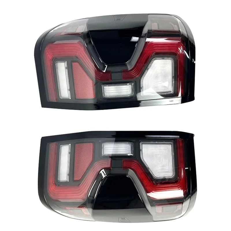 1 Pair Pickup Truck LED Tail Lights Tail Lamps Turn Signal Fog Lamp LED Taillight for Ranger T9 2022 2023