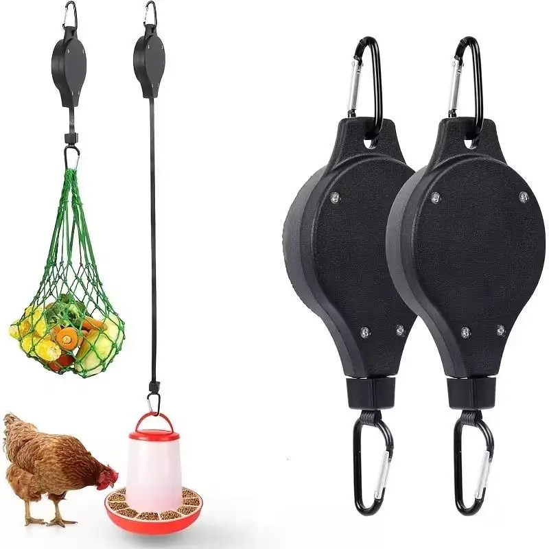 1PC Adjustable Retractable Plant Hanger Pulley Hook for Hanging Basket Garden Balcony Bird Feeder Accessories Gift