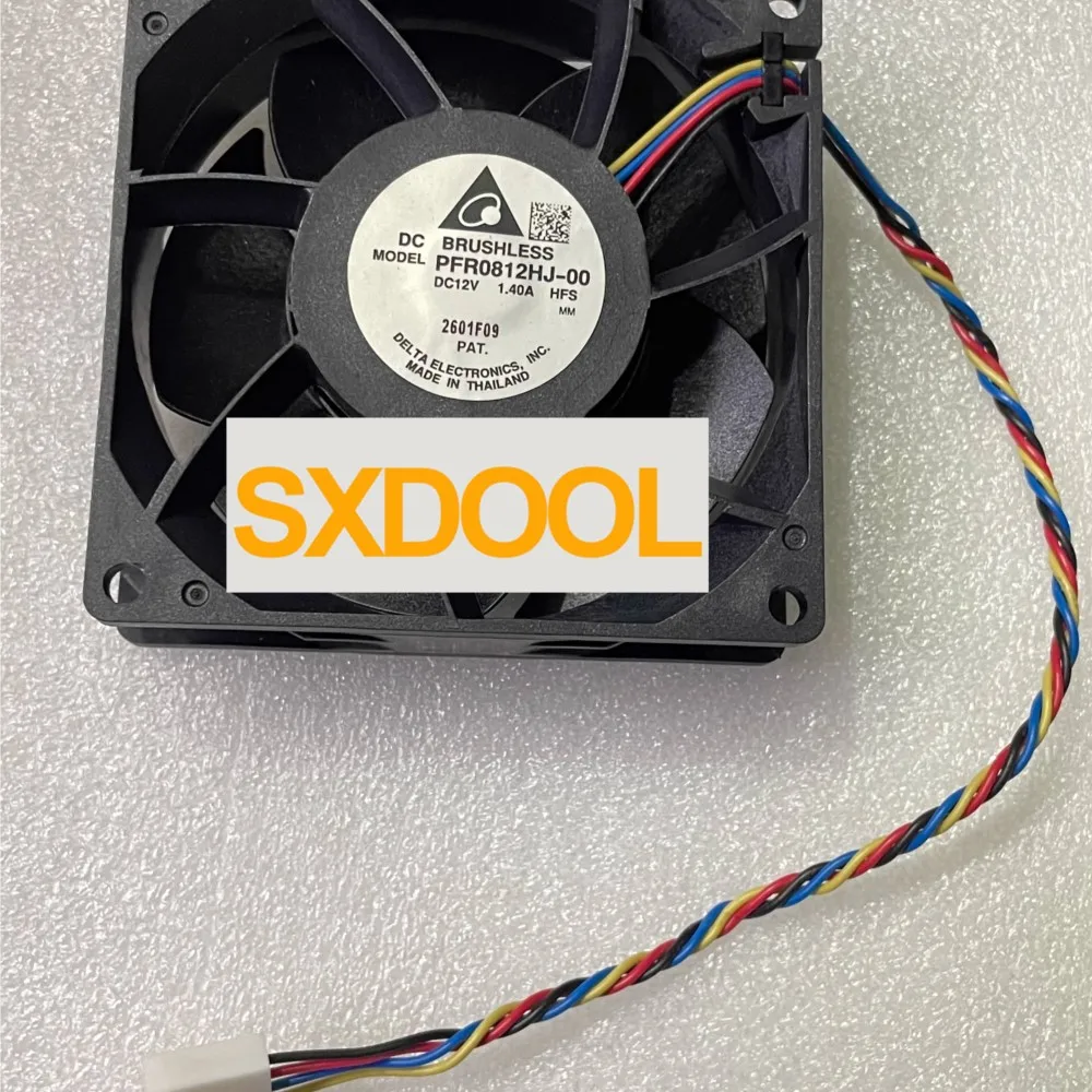 

80mm High Speed Fan New for Delta 8025 12V 1.4A PFR0812HJ-00 4Wire Large Air Volume Temperature Controlled Computer